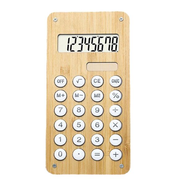Calculadora de bambú - Imagen 4