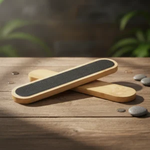 Lima para uñas en bambú