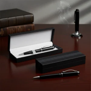 Bolígrafo de Metal Tipo Twist en Estuche Ejecutivo