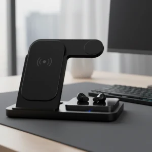Cargador Inalámbrico Plegable 3 en 1